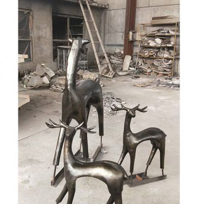 抽象鑄銅梅花鹿的作用是啥？