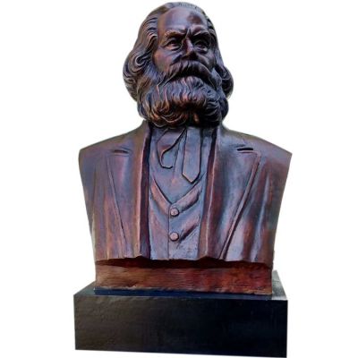 馬克思鑄銅半身像，世界名人，著名的無產(chǎn)階級精神領(lǐng)袖
