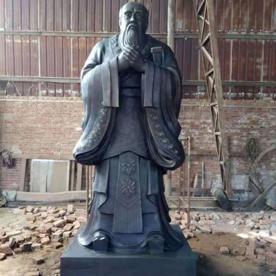 銅雕戶(hù)外園林古代人物景觀