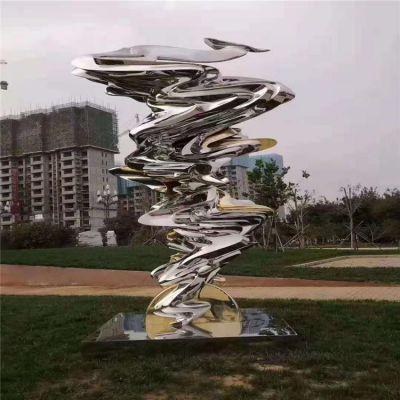 不銹鋼雕塑 水景水滴創(chuàng)意景觀戶(hù)外創(chuàng)意擺件