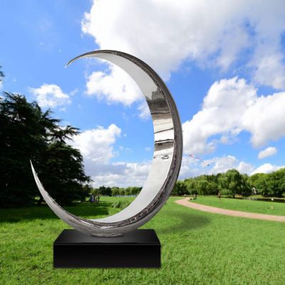 景觀戶外園林景觀圓環雕塑