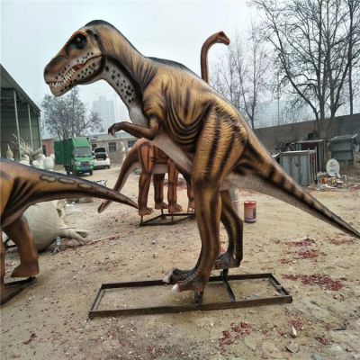 霸王龍，玻璃鋼仿真恐龍雕塑