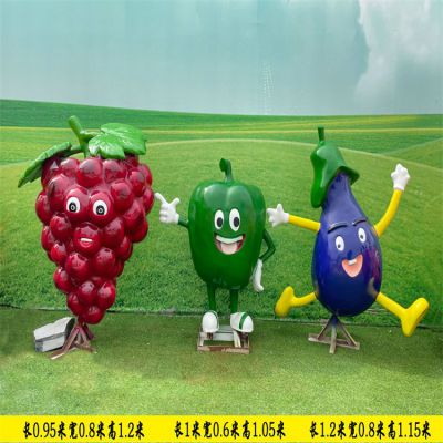 仿真果蔬組雕有什么寓意？