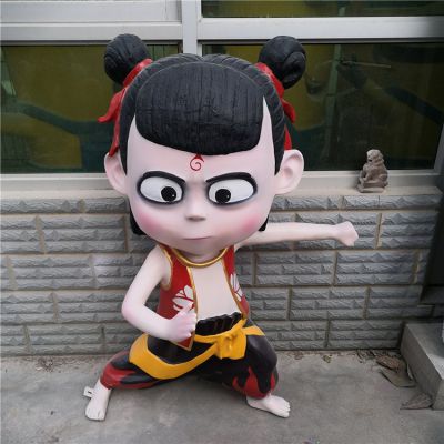 玻璃動(dòng)漫雕塑的作用是啥？