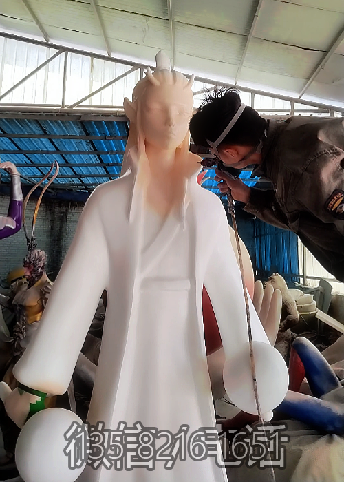 7、噴漆上色