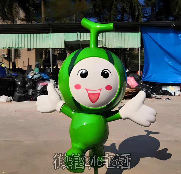 玻璃鋼卡通西瓜水果公仔 (2) 玻璃鋼卡通西瓜水果公仔 (2)