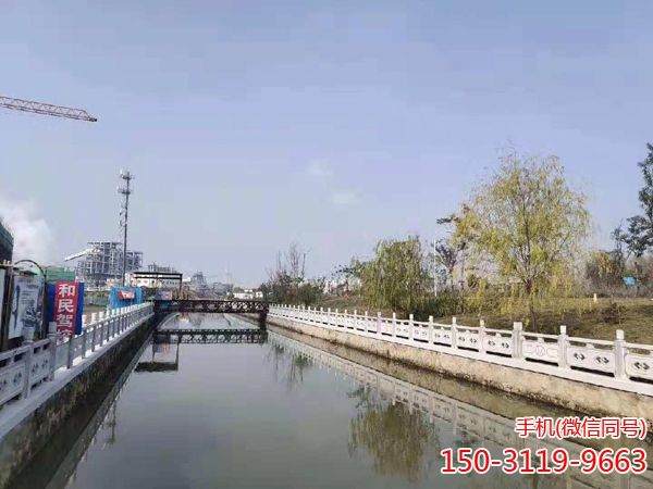 淮安市淮安區清安河河道欄桿